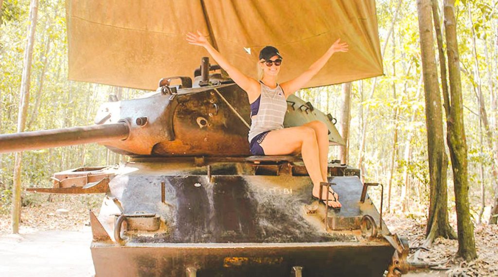 Cu Chi Tunnels tour by speedboat