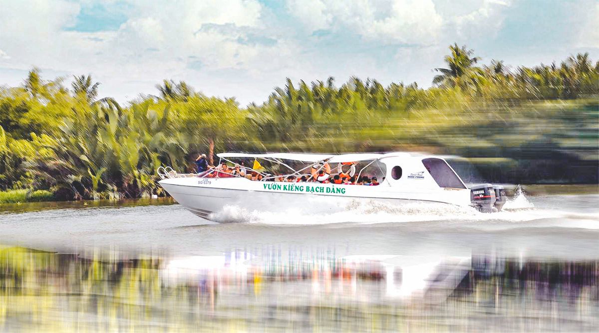 Mekong Delta by speedboat
