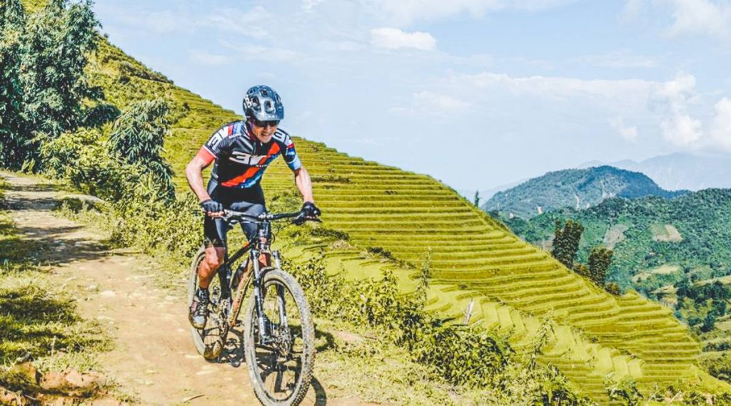 biking in Sapa