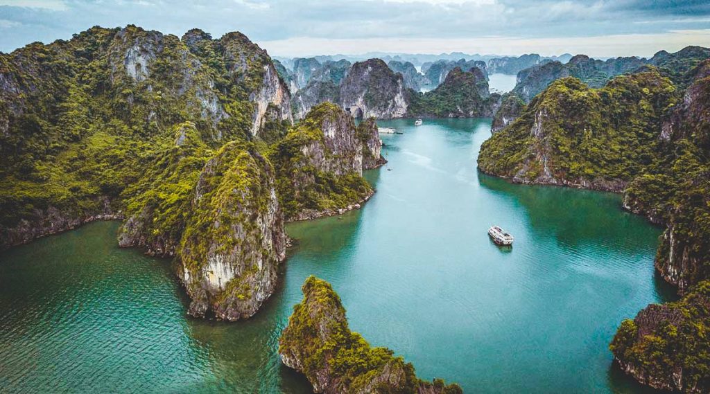 Halong Bay destination in Vietnam