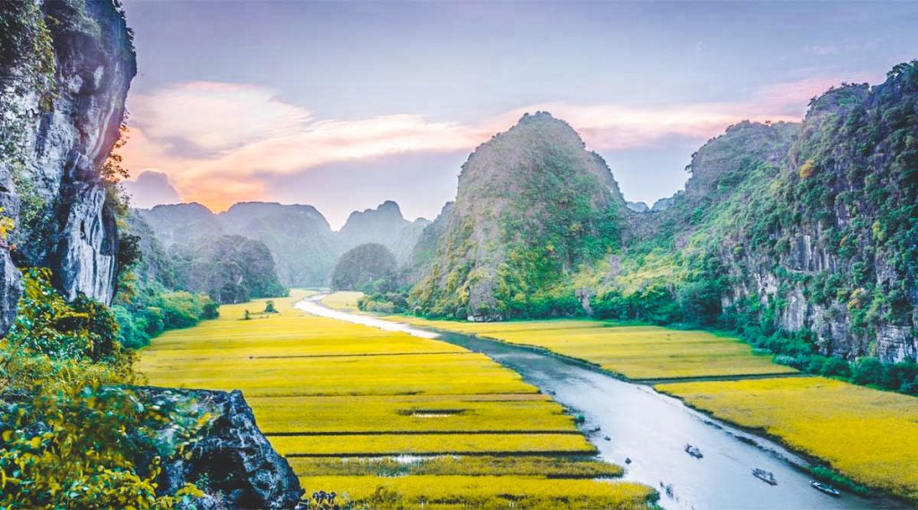 Ninh Binh destination in Vietnam