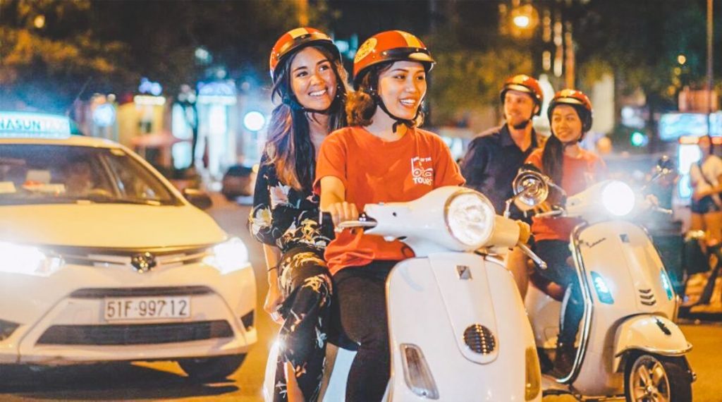 4. Street food tour on the back of a scooter in Ho Chi Minh City