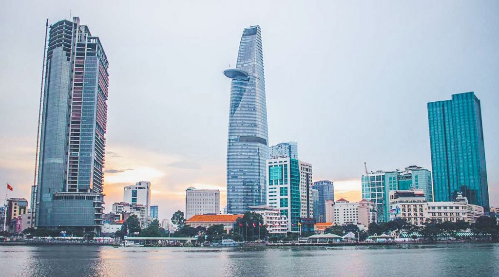 Bitexco tower n Ho Chi Minh City