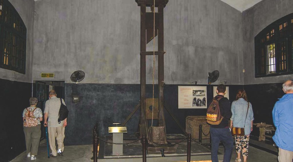 Hoa Lo prison museum in Hanoi