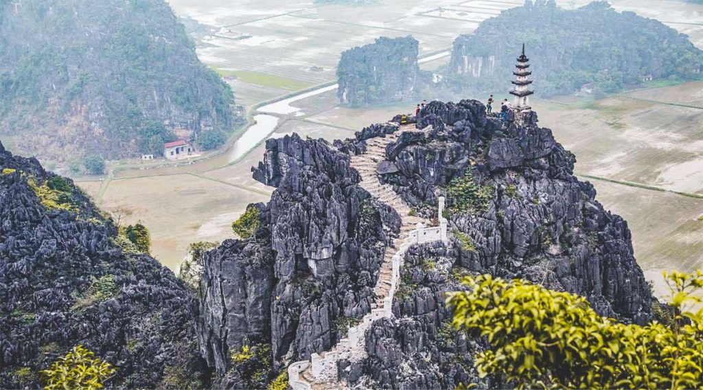 Mua Cave viewpoint in Ninh Binh