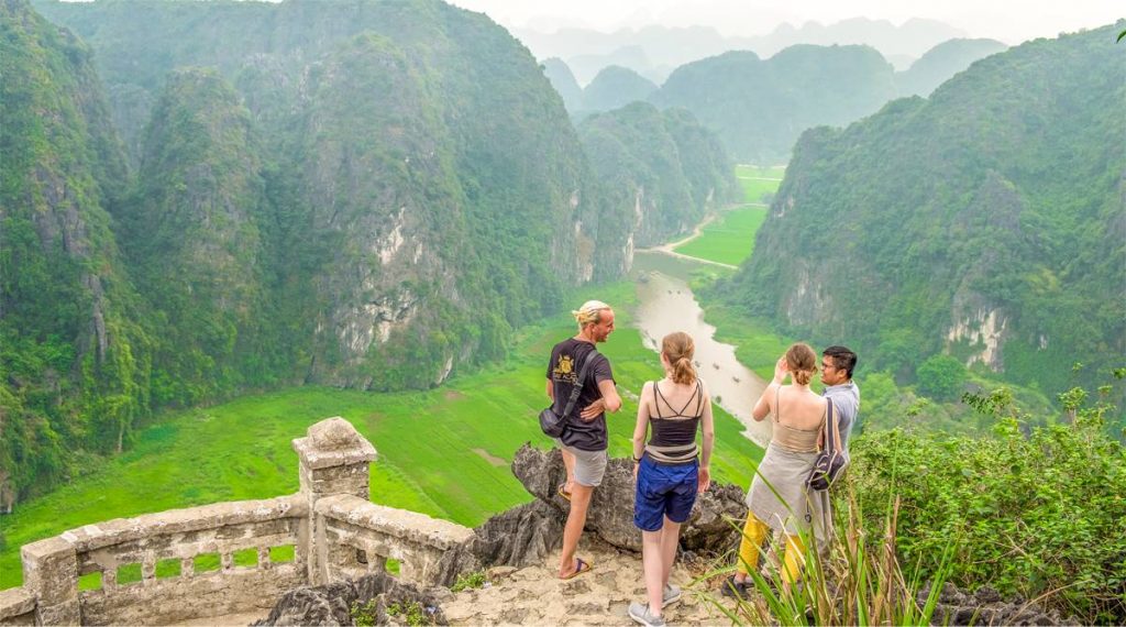 Mua Cave viewpoint in Ninh Binh