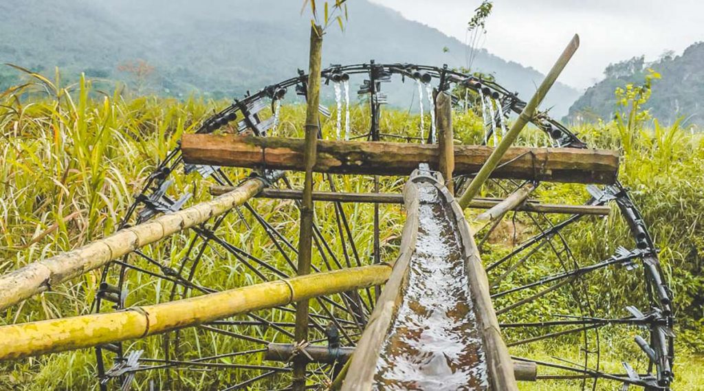 Pu Luong water wheel