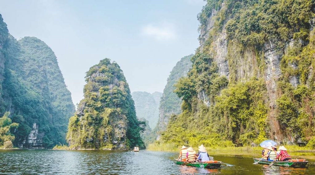 Boat trip in Ninh Binh