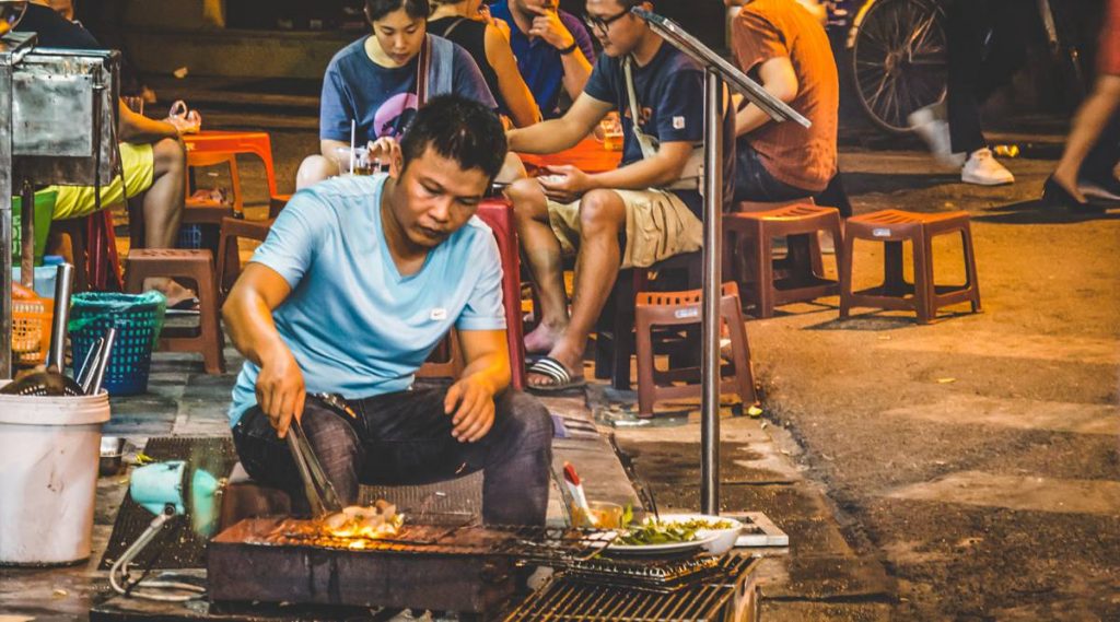 Hanoi street food tour