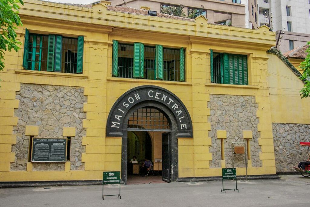 Hoa Lu prison museum in Hanoi
