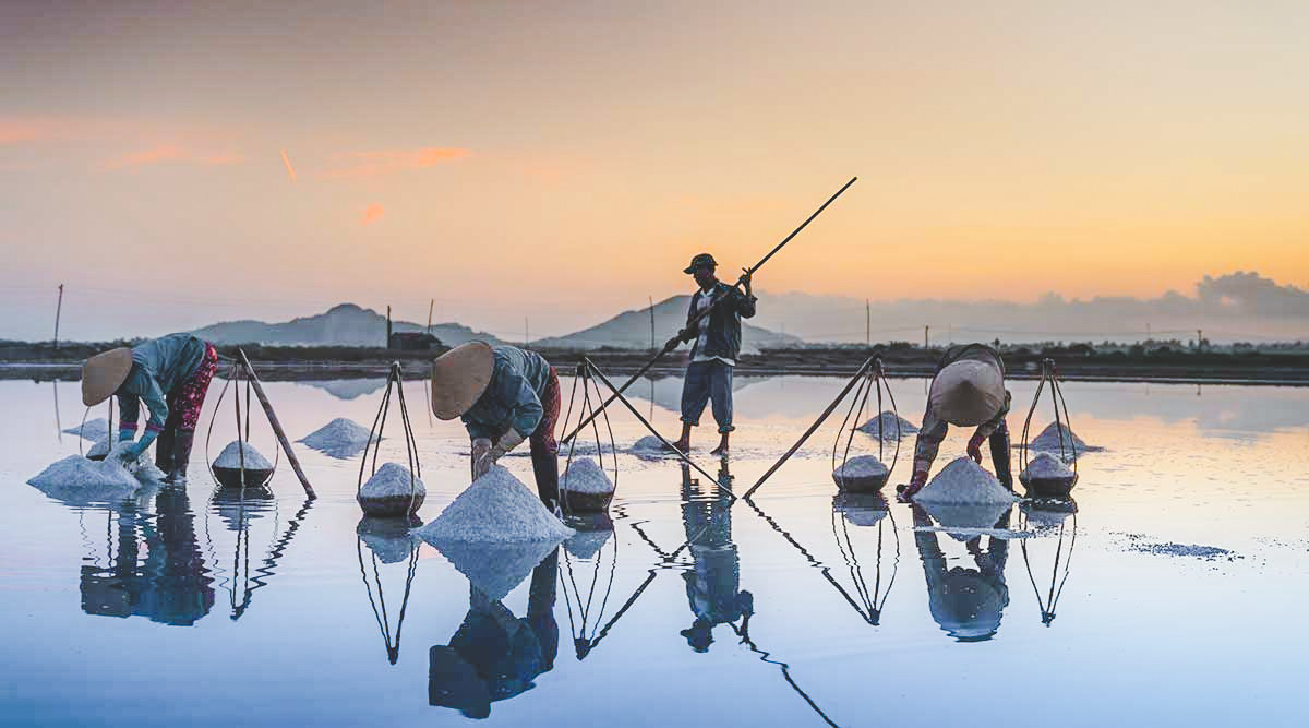 Hon Khoi Salt Fields near Nha Trang Best time to visit and getting there