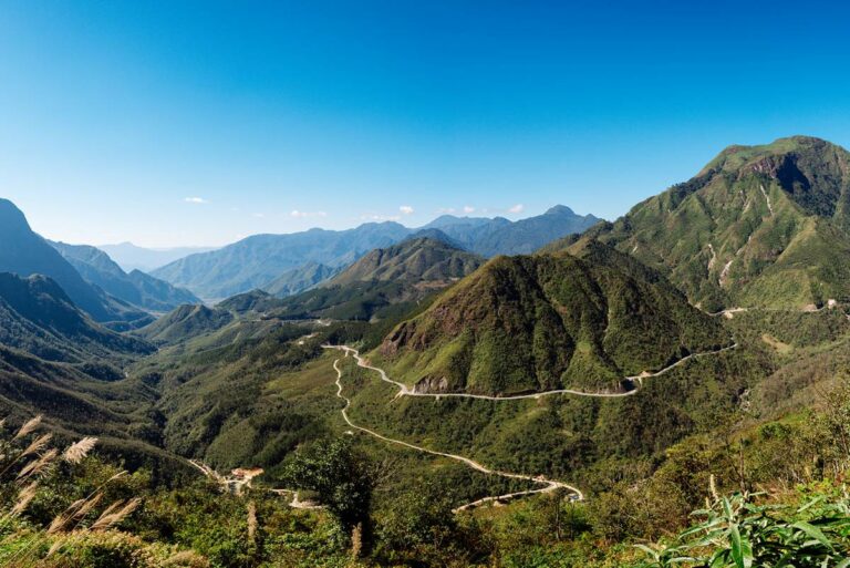 Viewpoint from the Tram Ton Pass near Sapa