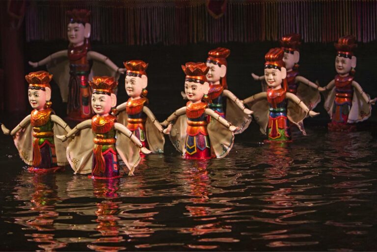 Water Puppet show in Hanoi