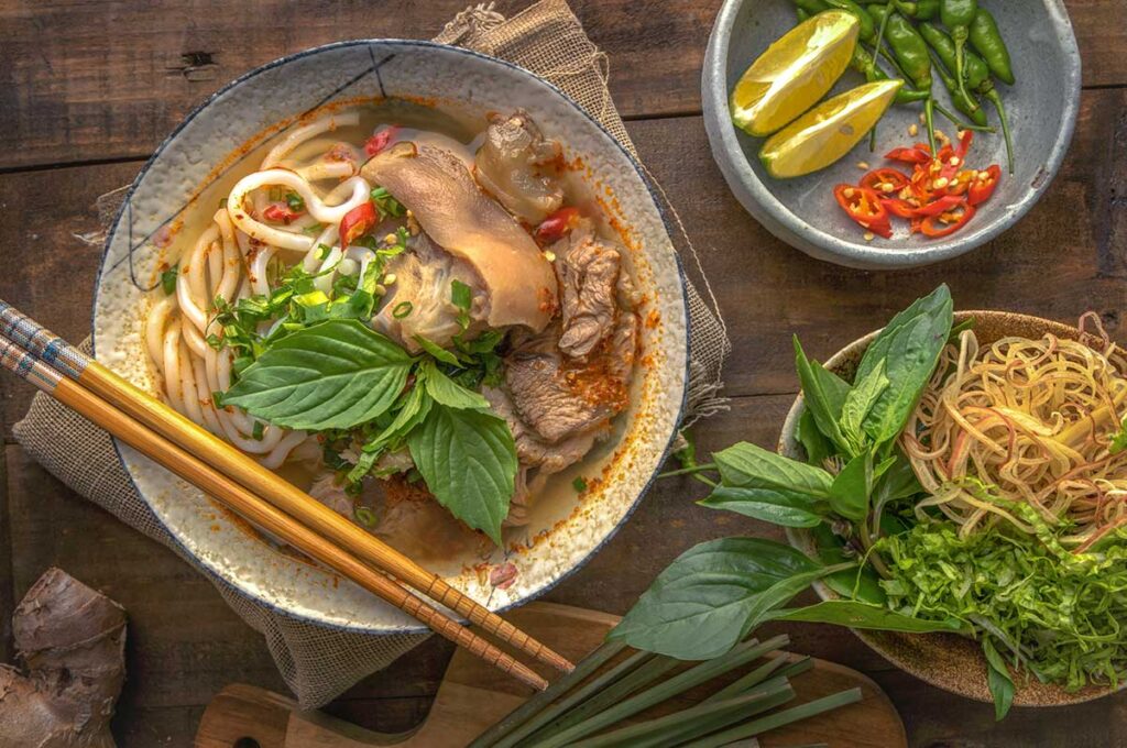 Bún Bò Hue – Spicy Beef Noodle Soup
