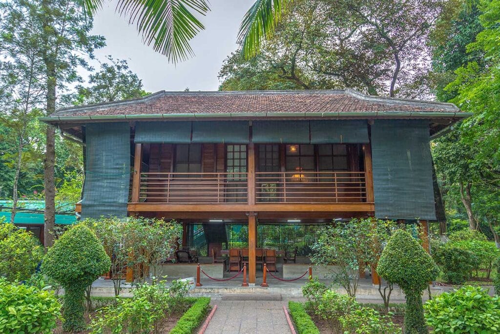 Ho Chi Minh Stilt House in Hanoi at the Ba Dinh Complex