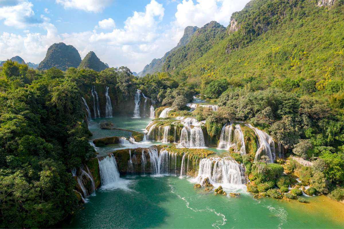 tours Cao bang Ban Gioc waterfall