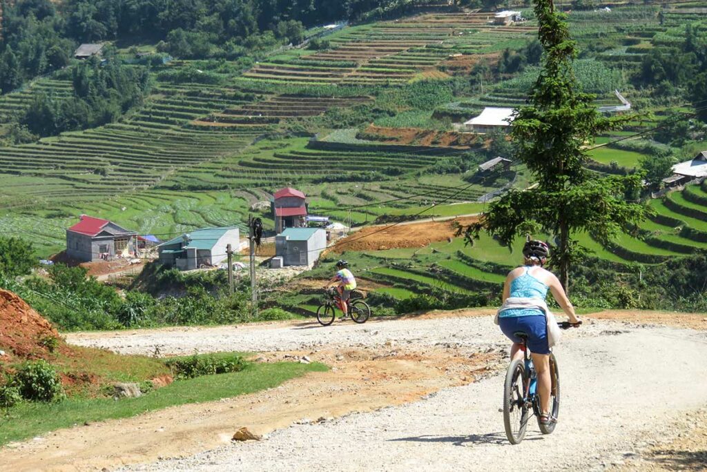 cycling in Sapa