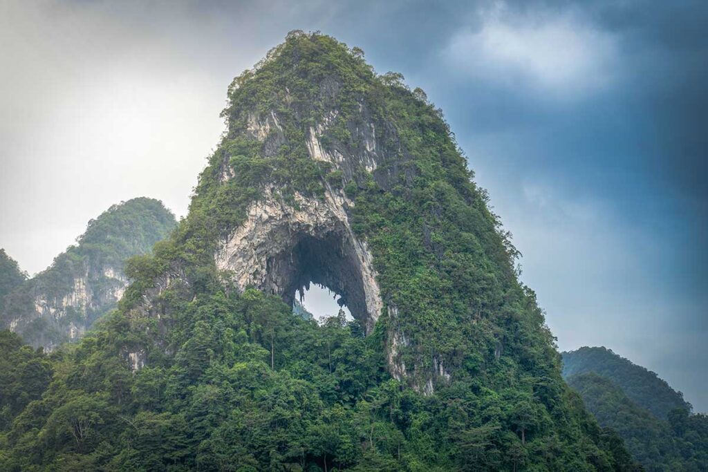 Angel Eye Mountain in Cao Bang