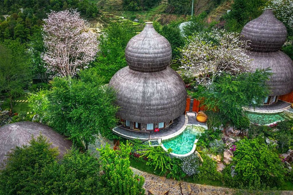 Two small villas with private swimming pool of Garrya Mu Cang Chai