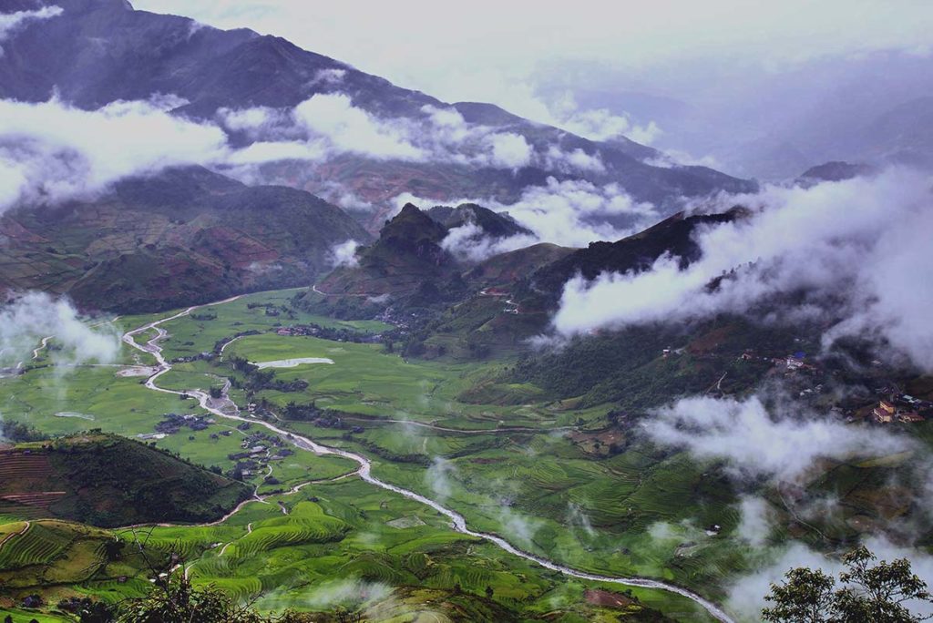 Khau Pha Pass in Mu Cang Chai