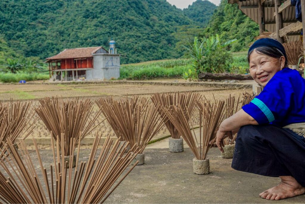 village in Cao Bang