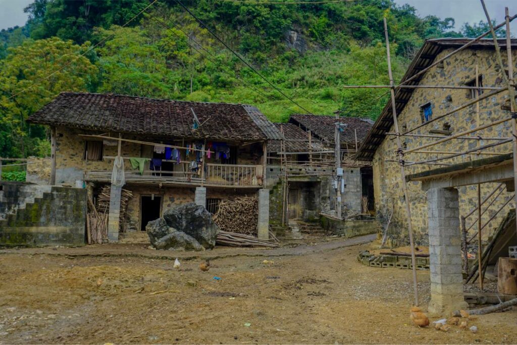 village in Cao Bang