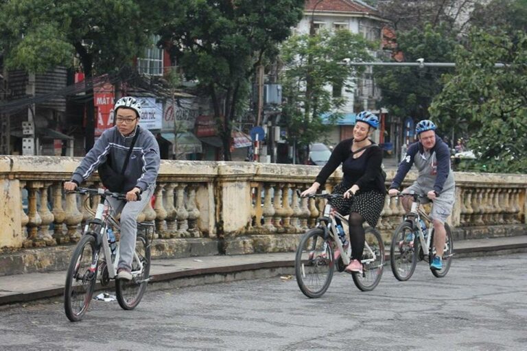 cycling in Hanoi