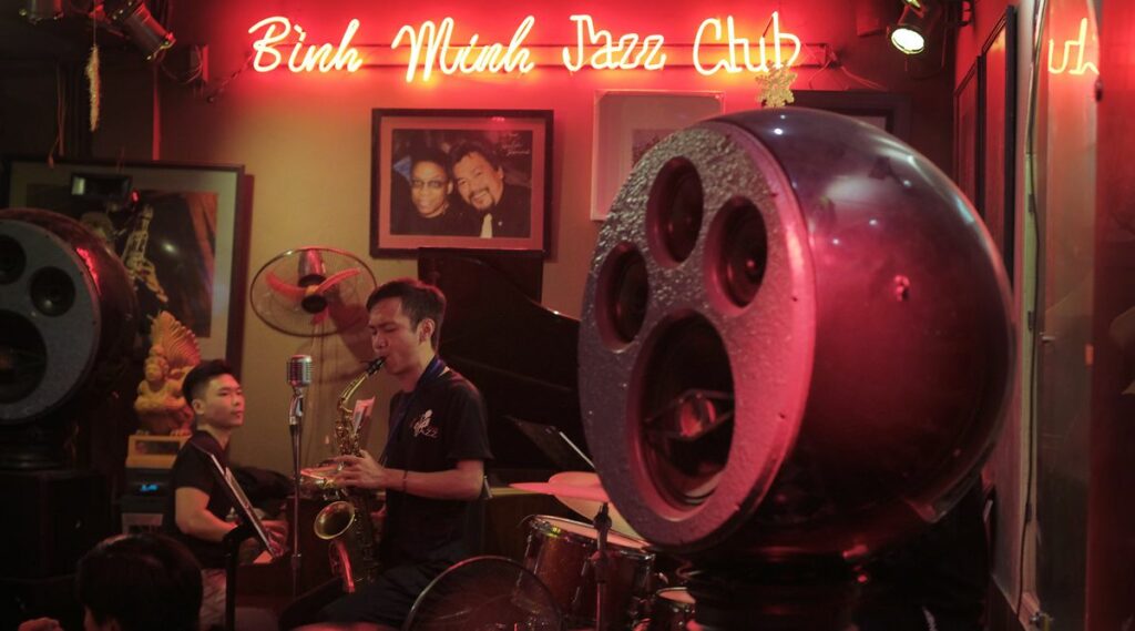 Binh Minh’s Jazz Club nightlife in Hanoi