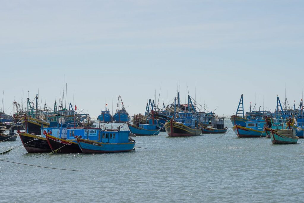 Mui Ne fishing harbor