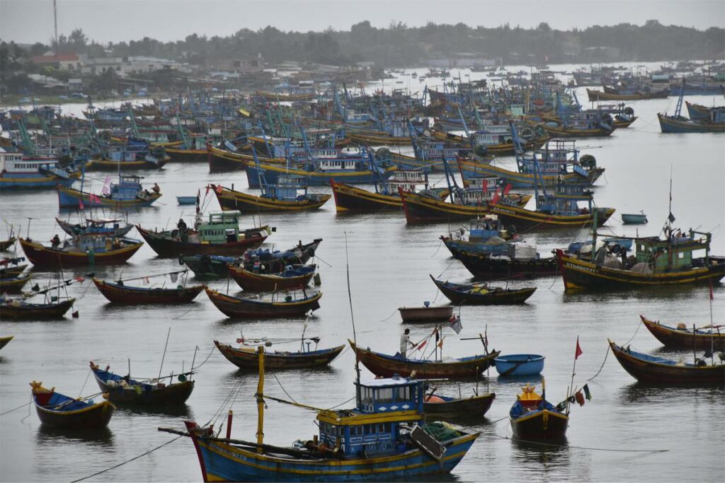 Mui Ne fishing harbor