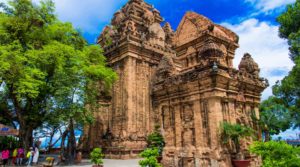 Cham temple in Vietnam