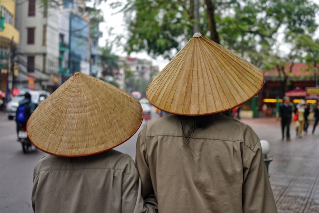 Colonial hat Vietnam souvenirs