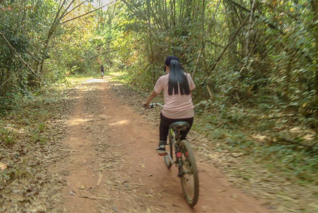 GibbonCycling in Cat Tien National Park