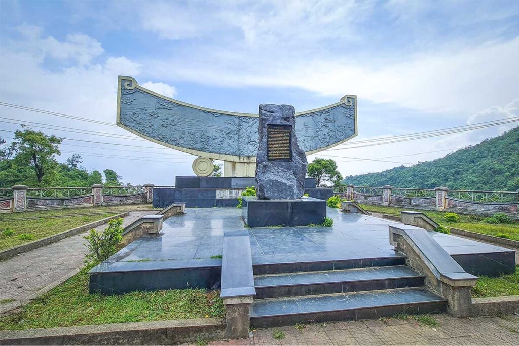 Guerrilla Hill Memorial on Khau Pha Pass