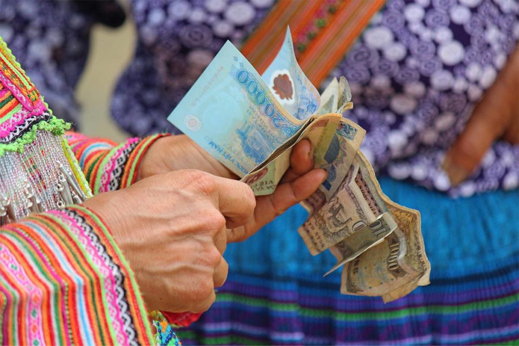 Vietnamese cash money