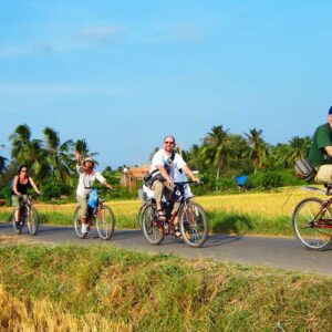 My Tho cycling biking in the Mekong Delta