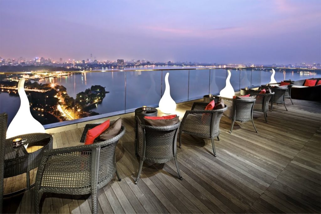 Summit Lounge Terrace at Sofitel Plaza Hanoi 