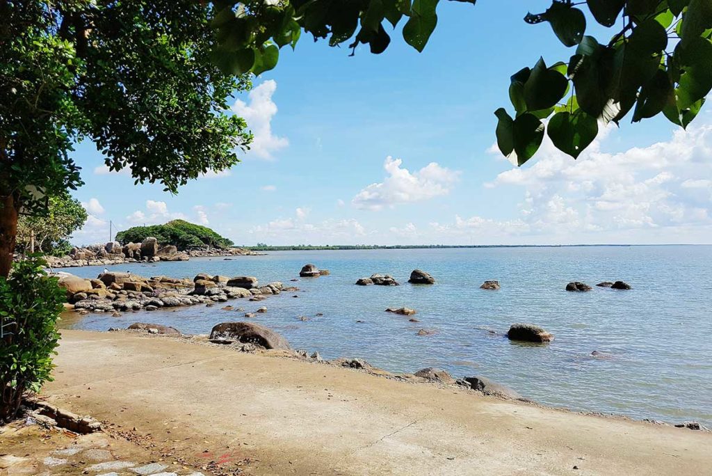 Ca Mau beach Mekong Delta