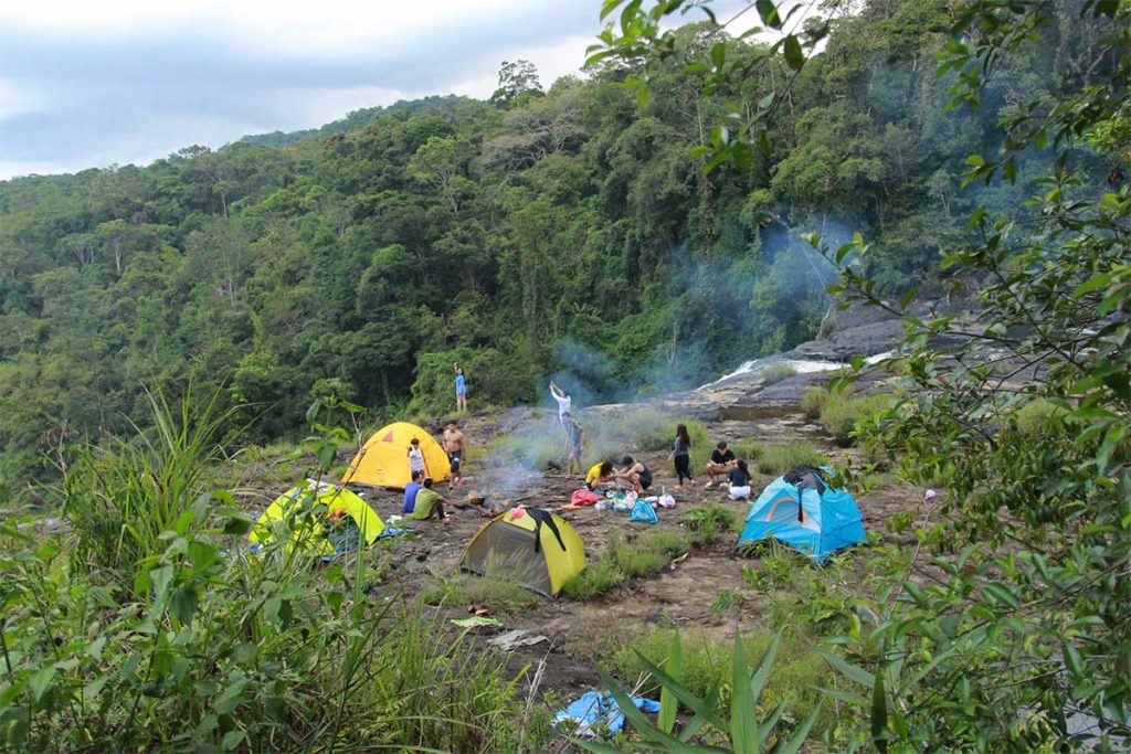 camping in Kon Chu Rang Nature Reserve