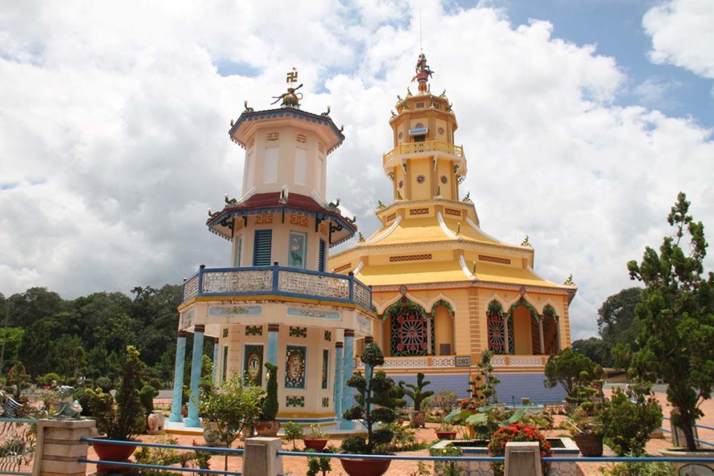 Cao Dai Temple in Tay Ninh