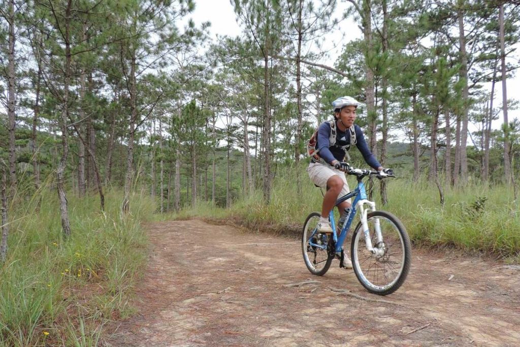 mountain biking in Dalat