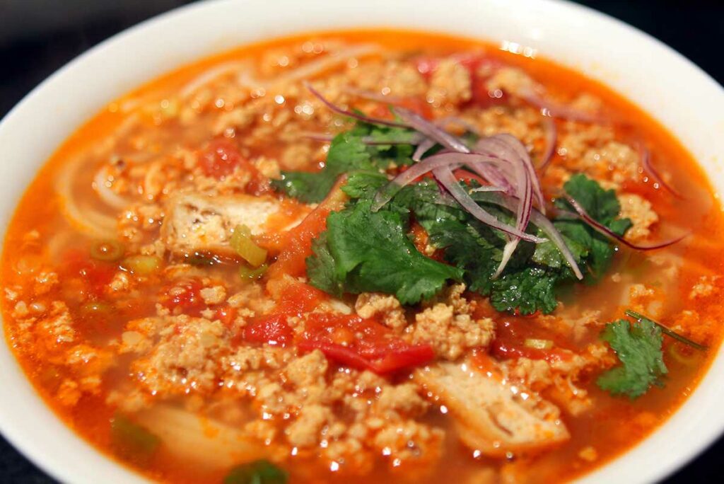 Bún riêu cua - Vietnamese food