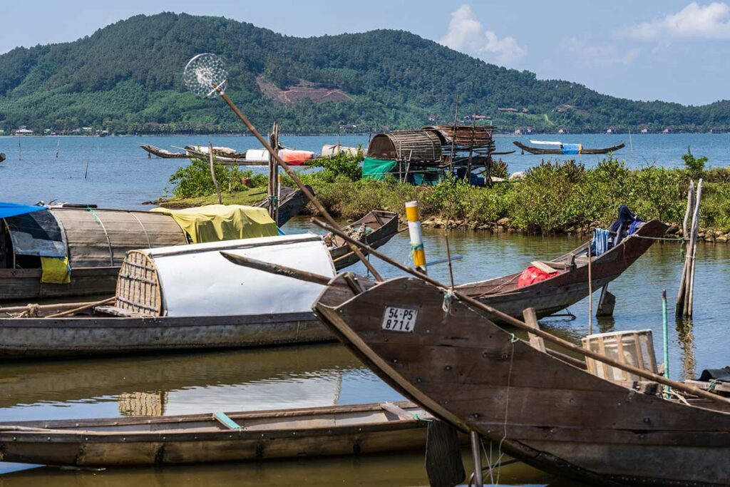 Cau Hai Lagoon nearby Hue