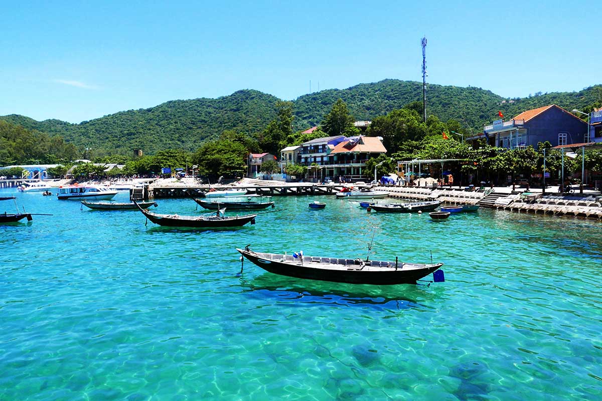 Cham Island fishing port