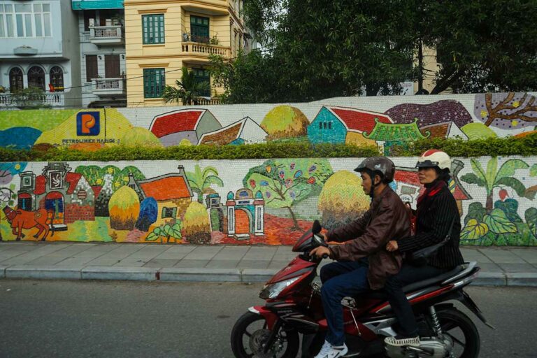 Hanoi Ceramic Mosaic Mural