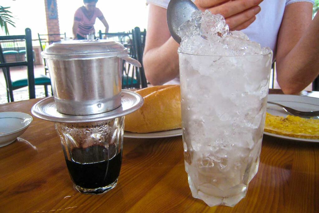 Vietnam ice coffee