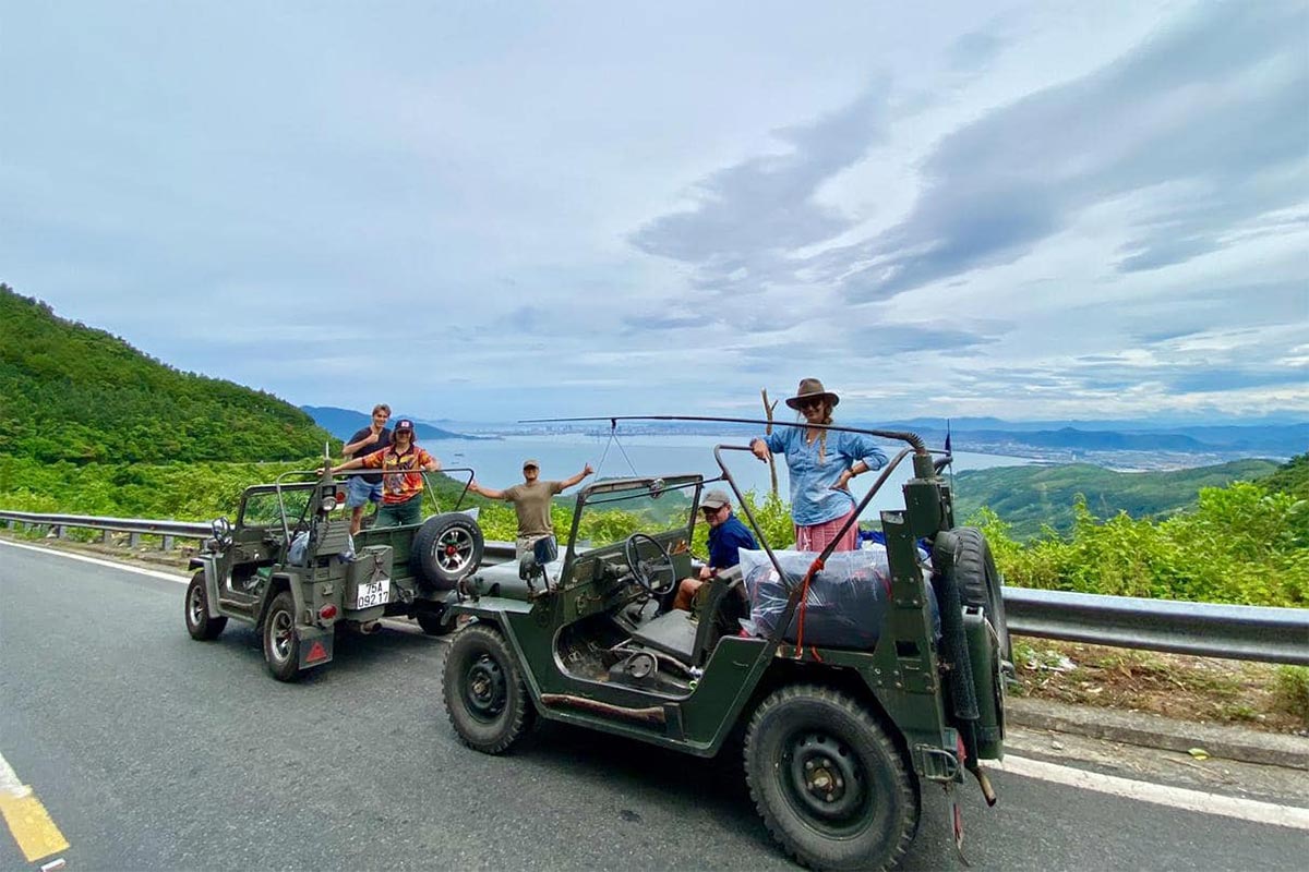 jeep tour Hai Van Pass