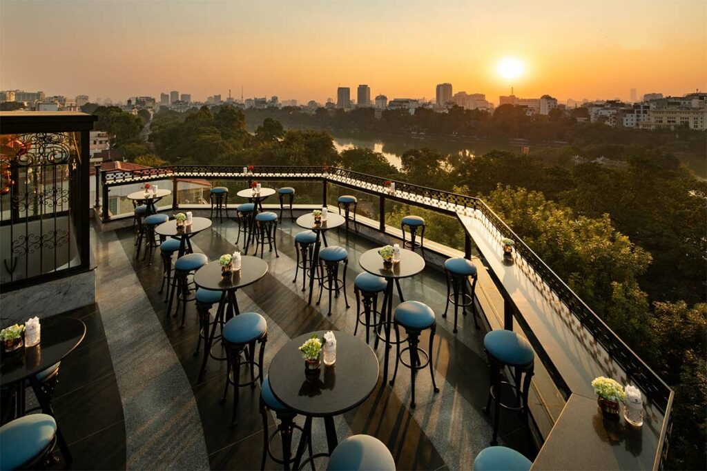 Terraço Sky Bar in Hanoi