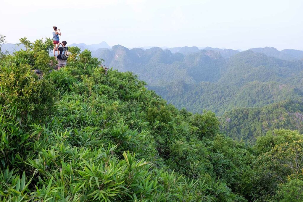 trekking in Cat Ba National Park