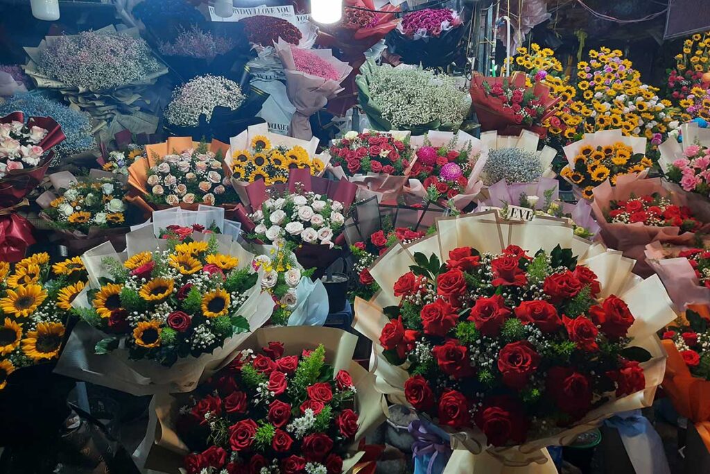 Ho Thi Ky Flower Market